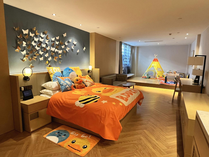 Bedroom 2, Crystal Orange Hotel Jiaxing Xitang, Jiaxing
