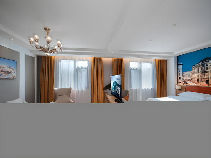 Bedroom 2, Vienna Hotel Jiangsu Suining Qingnian Road, Xuzhou