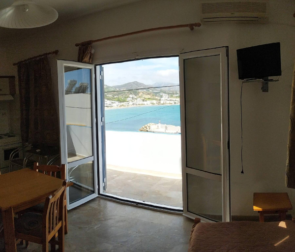 Bedroom 2, Sea View And Mountain View Apartment For 4 People., Crete