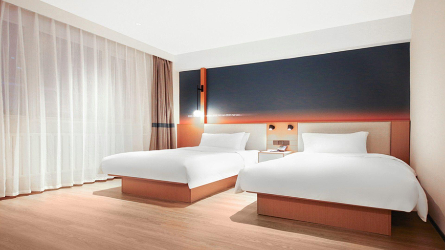 Bedroom 2, NIHAO Hotel Hailar Zhongyangqiao Ancient City, Hulunbuir