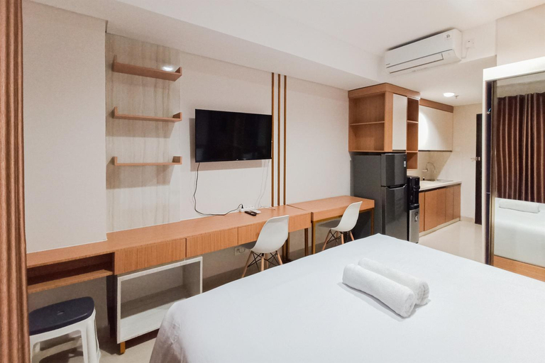 Bedroom 2, Home Studio Patraland Amarta Apartment By Travelio, Sleman