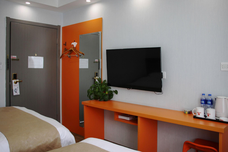 Bedroom 2, Shell Hotel Xuzhou Kuangda Nansanhuan Metro Station, Xuzhou