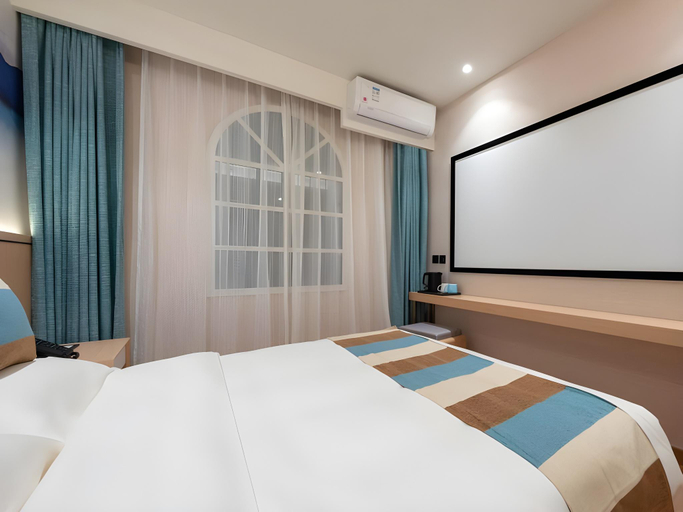 Bedroom 2, VX Hotel Beijing Daxing Wufutang Metro Station Zhongke Dianshanggu, Beijing