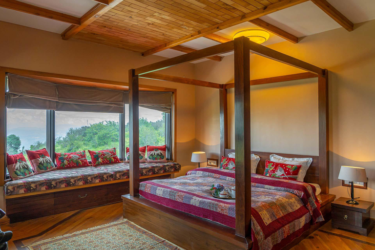 Bedroom 2, StayVista at Scenic Solitude, Nainital