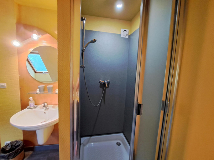 Bathroom 4, Holiday Farm in Pfaffenhofen with Indoor Pool, Bas-Rhin