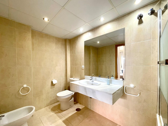 Bathroom 5, Apartment near beach with pools and hot tub, Almería