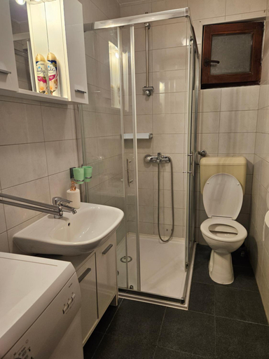 Bathroom 2, Apartments Rudez - pool - jacuzzi, Fažana