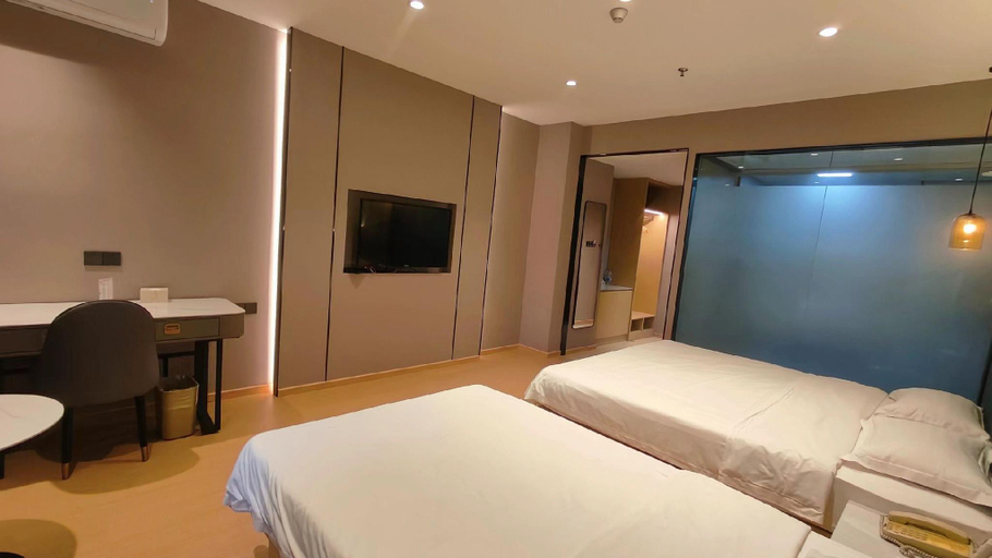 Bedroom 2, Thank Hotel Jiangsu Yangzhou Jiangdu District Daqiao Town, Yangzhou