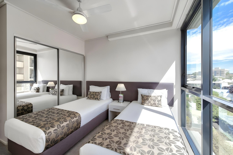 Bedroom 2, Flynn Brisbane, Spring Hill