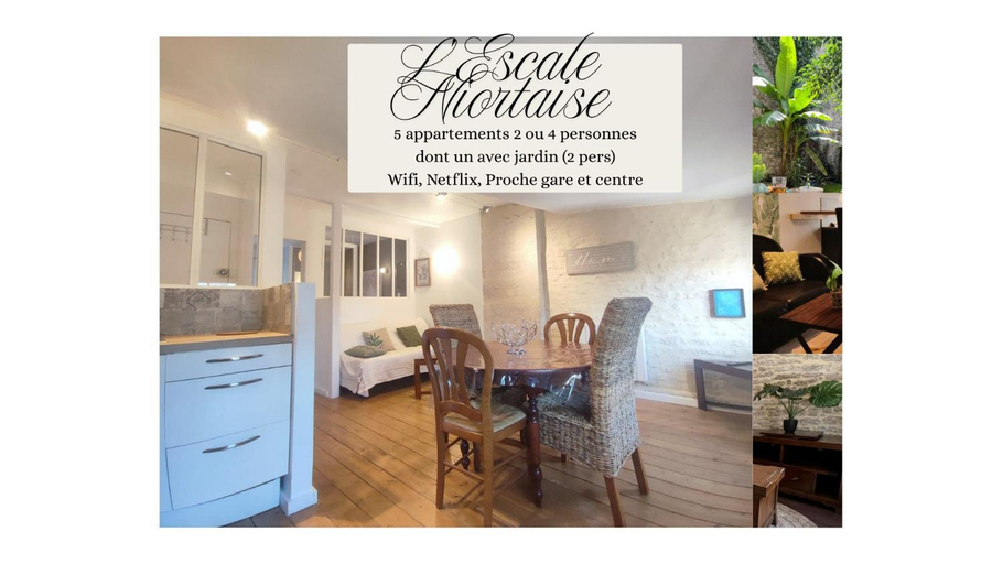 4, L'escale Niortaise - Centre-ville - 10mn Gare - WIFI - Netflix, Deux-Sèvres