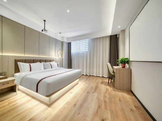 Bedroom 2, GYA Hotel Heze Zhonghua Road Jiahe Plaza, Heze