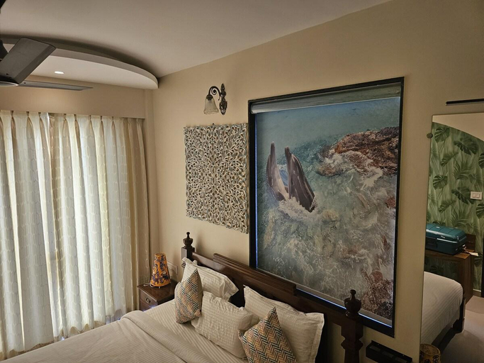 Bedroom 2, Beachwalk - 1BHK Apartment Candolim Beach Goa, North Goa
