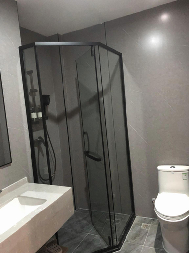 Bathroom, Xiandao Lake Lijing Hotel, Huangshi