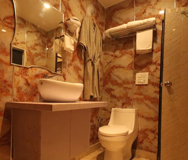 Bathroom, Ebowla Residency, Rohtak