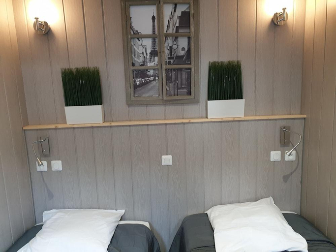 Bedroom 3, Hotel Rachel, Seine-Saint-Denis