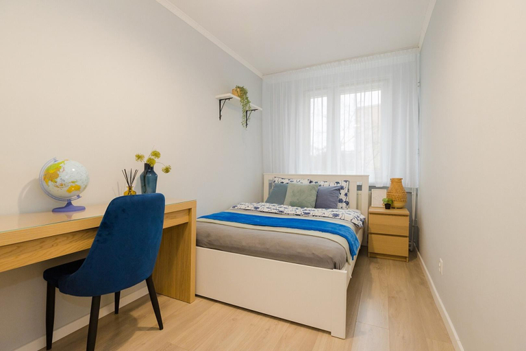 Bedroom 2, SuperApart Walerego Sławka 3, Warsaw