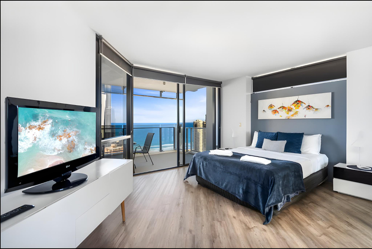 Bedroom 3, Circle on Cavill By Vaun, Gold Coast