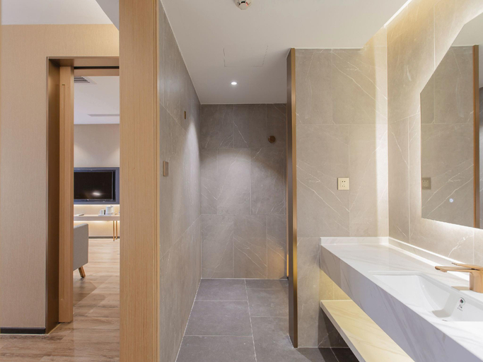 Bathroom 3, ZMAX Hotels Shenzhen Lianhuacun Metro Station, Shenzhen