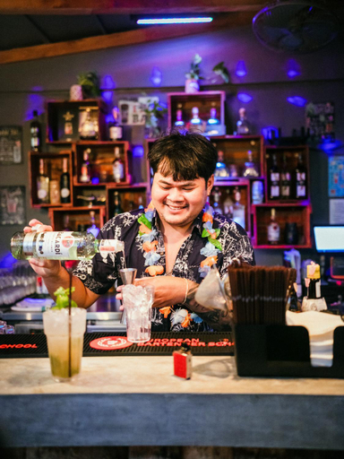 Food & Drinks, EBS Hostel Phuket, Kata Beach, Pulau Phuket