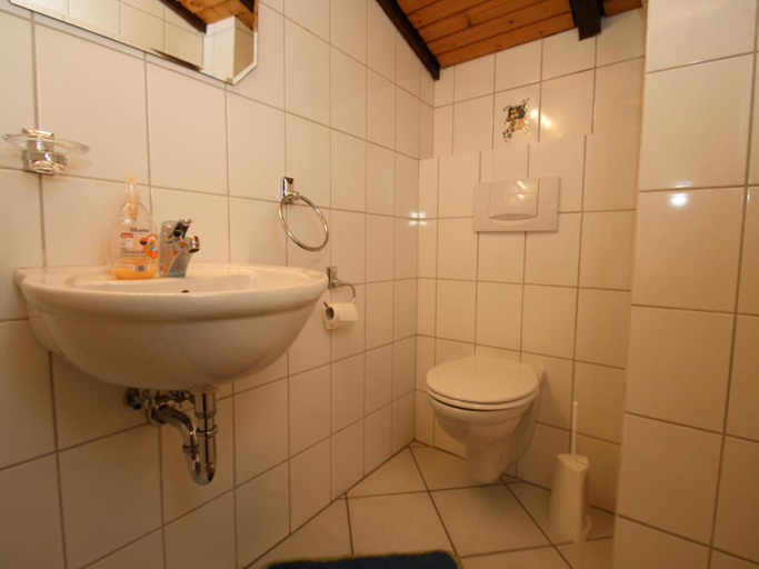 Bathroom 2, Ferienwohnung im Haus Schiefertal, Wieda, Osterode am Harz