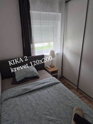 Bedroom 2, Kika apartmani-FREE PARKING- 7 km od centra, Zagreb