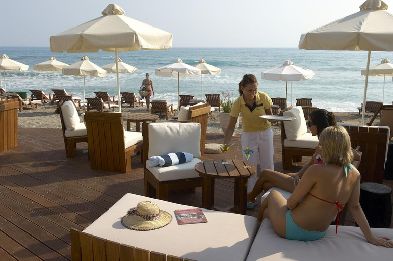 Food & Drinks 5, Theseus Village 2 Bed Apartment With Enviable Position On Communal Pool