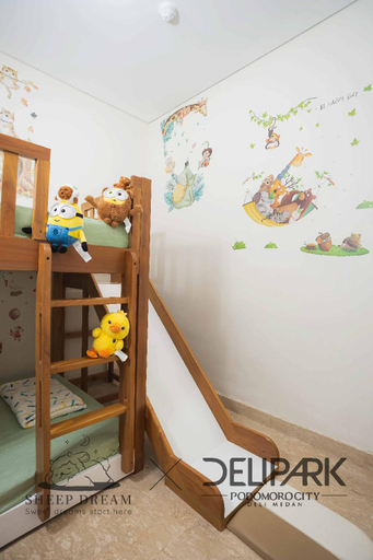 Bedroom 3, Medan City Center Apartments, Medan