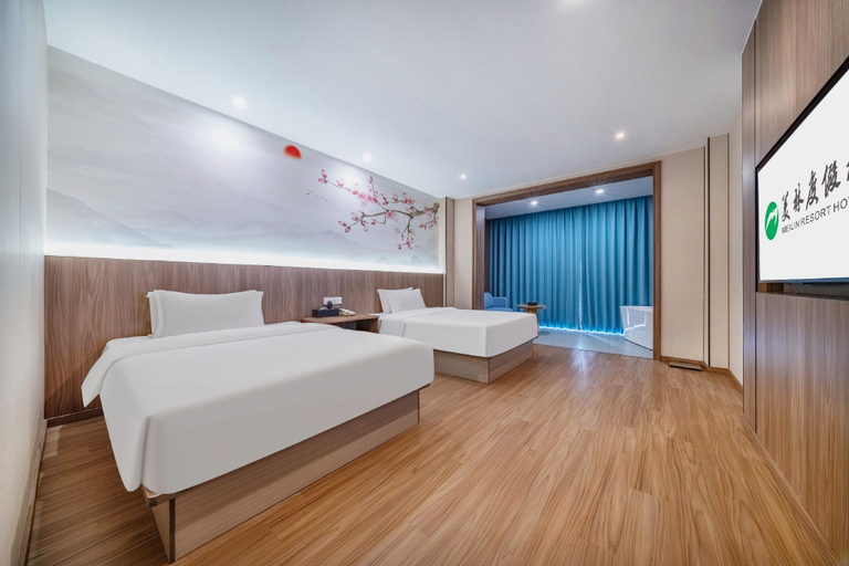 Bedroom 3, Anji Meilin Resort, Huzhou