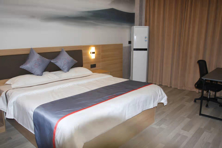 Bedroom 2, Jun Light Hotel Jiangxi Jiujiang Yongxiu County Dongyong Mall, Jiujiang