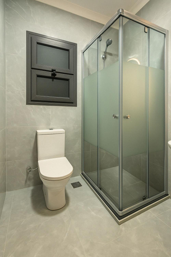 Bathroom, Beachfront Chalet in Porto Said with P Garden, Al-Manasrah