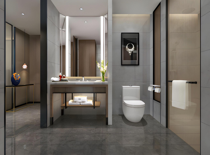 Bathroom 3, Shunshine International Hotel Xiangxi, Xiangxi Tujia and Miao