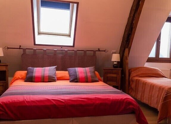 Bedroom 2, Chambres d'Hotes La Ferme du Bout de la Ville, Seine-Maritime