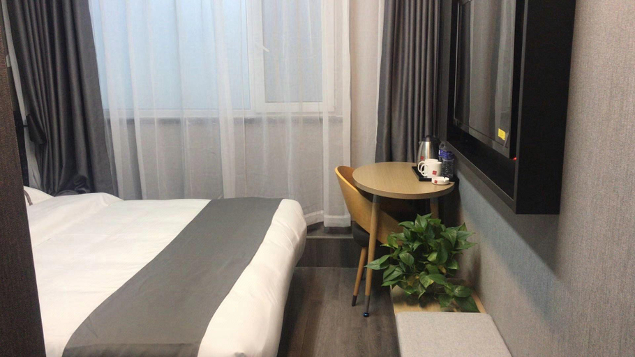 Bedroom 2, Thank Inn Hotel Hebei Chengde Fengning Coach Terminal, Chengde