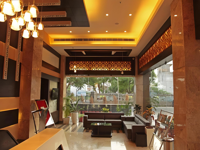 Public Area, Hotel Crystal Park, Ajmer
