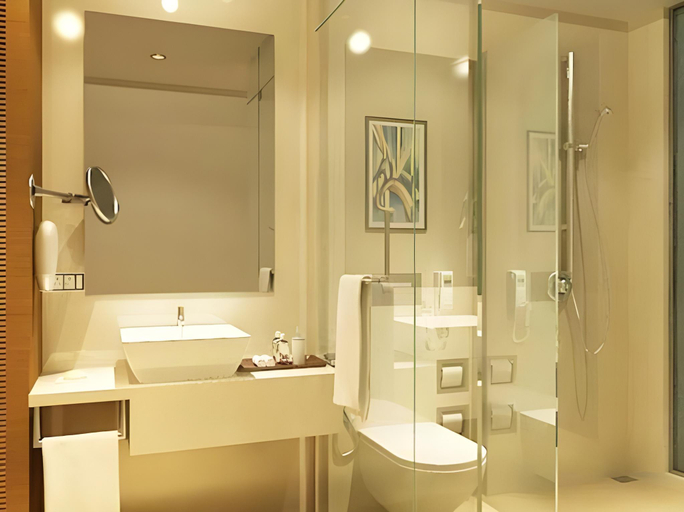 Bathroom 3, The Sahil Hotel, Mumbai City