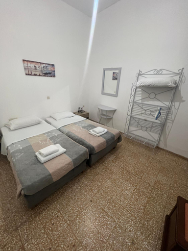 Bedroom 2, Hotel Glaros Lipsi, South Aegean