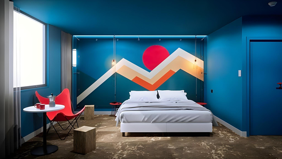 Bedroom 3, Big Sky Hotel, Haute-Savoie