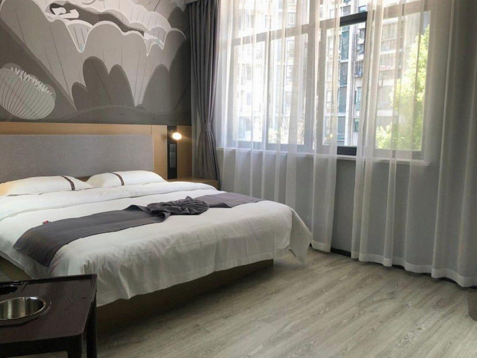 Bedroom 2, Thank Inn Hubei Ezhou Echeng District High-speed Railway Station, Ezhou