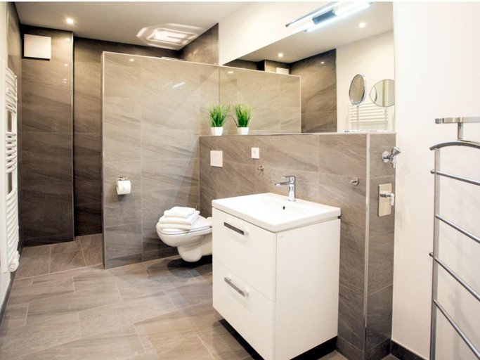 Bathroom 3, Appartements mit Blick auf die Spree in Lubben, Dahme-Spreewald