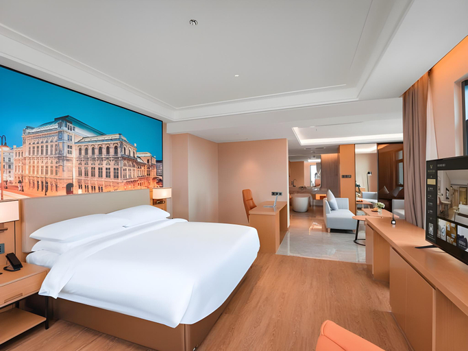 Bedroom 2, Vienna International Hotel Guangdong Shanwei Truly Central Plaza, Shanwei