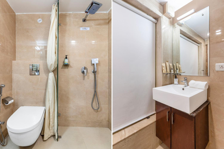 Bathroom 4, Treebo Premium Vinnie - Near Airport, Jaipur