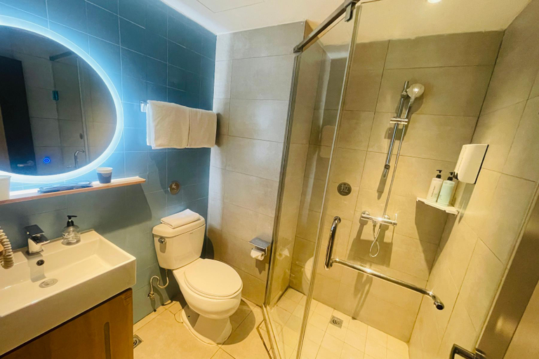 Bathroom 3, Home Inn Neo Rizhao Jinan Road Wanpingkou Dongyi Town, Rizhao