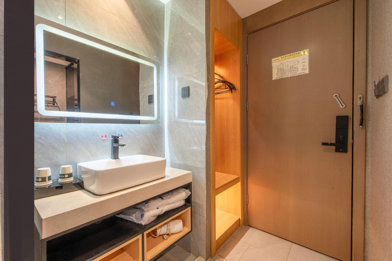 Bathroom, Yimeng hotel (Guangzhou West Gate subway shop), Guangzhou