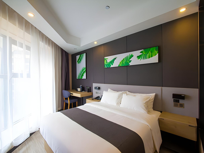 Bedroom 1, UP AND IN Hotel Gansu Tianshui Maiji District Railway Station, Tianshui