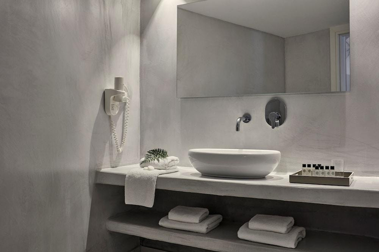 Bathroom 5, Santo Miramare Beach Resort, South Aegean