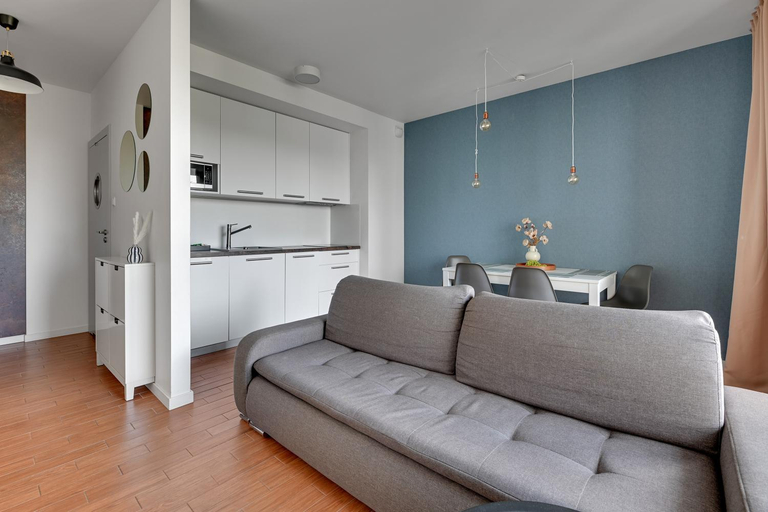 Kitchen 4, Nowa Motława with SPA Additional by Downtown Apartments, Gdańsk City