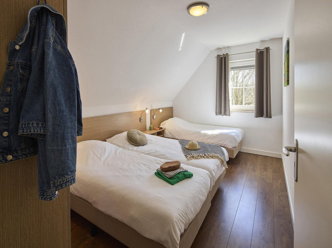Bedroom 3, Farmhouse in Limburg with Sauna Pool, Roggel en Neer