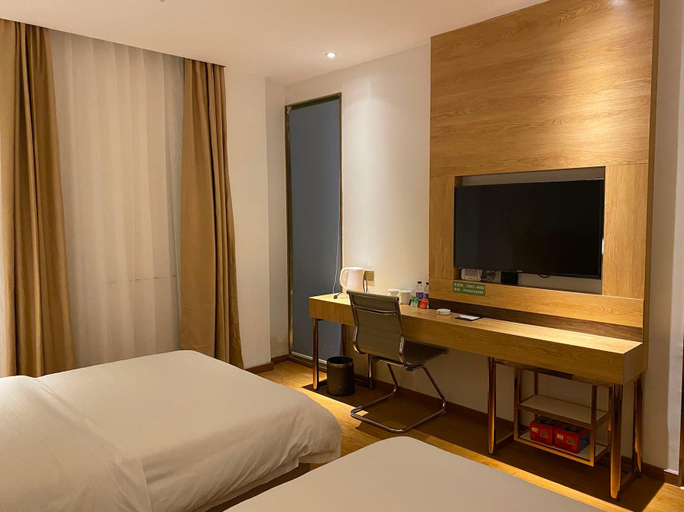 Bedroom 2, GreenTree Inn Zhangjiang Lianjiang Jiuzhou Avenue, Zhanjiang