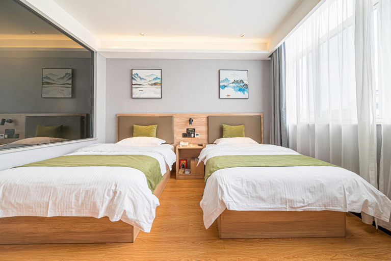Bedroom, Green Tree Inn Anhui Tianchang Economic Development Zone, Chuzhou