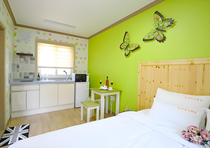 Bedroom, Haemilteo pension, Gyeongju
